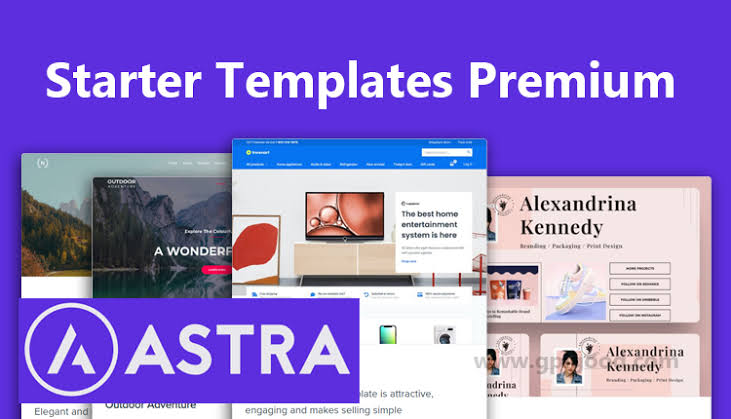 افزونه Astra Premium Starter Templates - کتابخانه قالب‌های آماده حرفه‌ای برای تم Astra