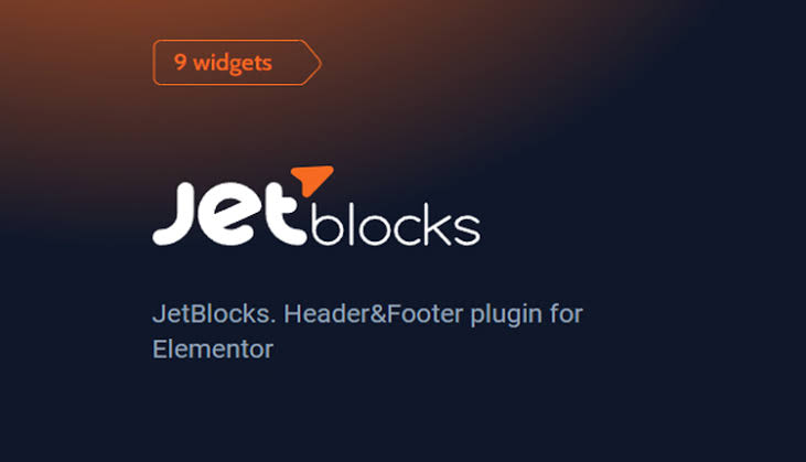 افزونه JetBlocks - ویجت‌های حرفه‌ای هدر و فوتر برای المنتور